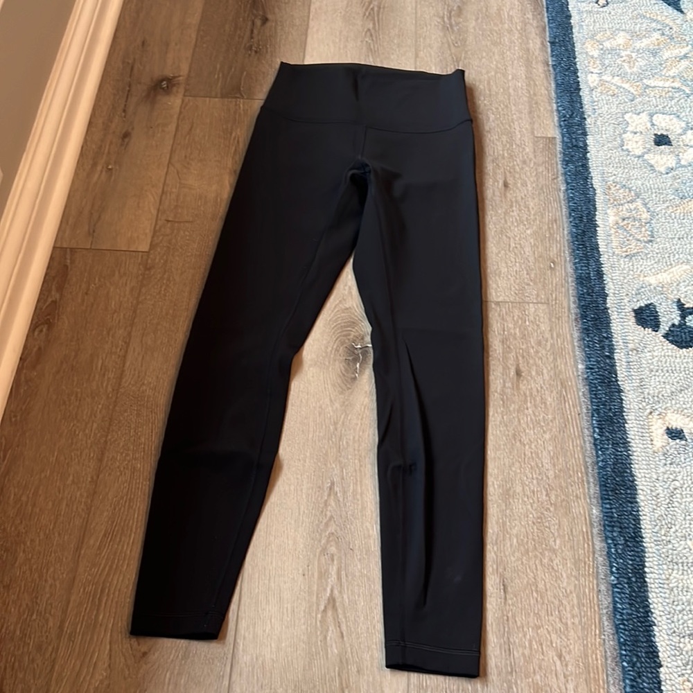 Black lululemon leggings high waisted